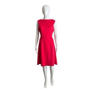 Nine West Red Shift Dress Size 12